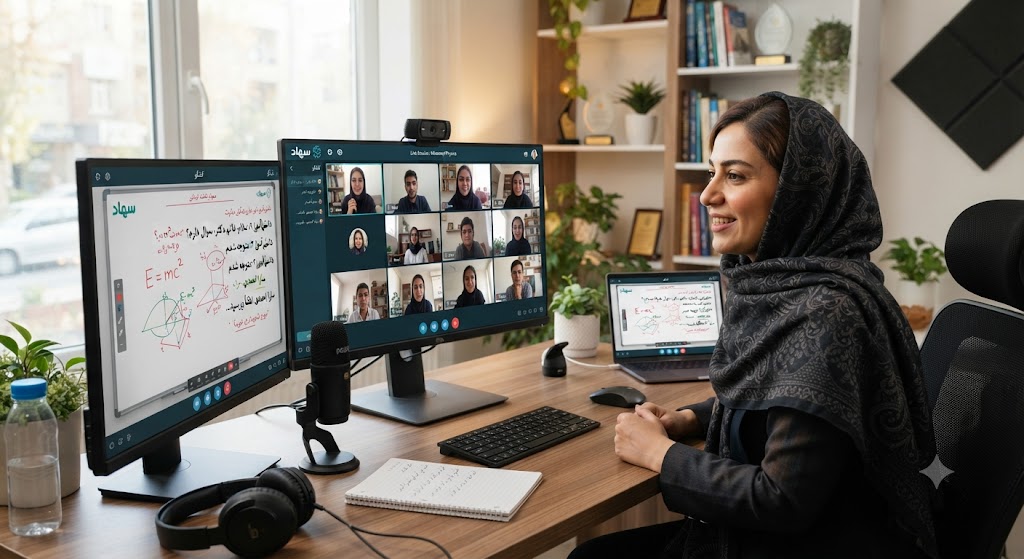 کلاس آنلاین رایگان سهاد 
